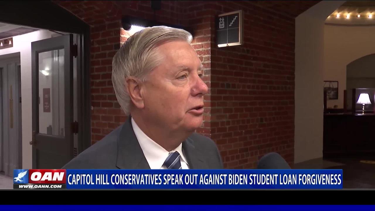 Capitol Hill conservatives speak out against Biden student loan forgiveness