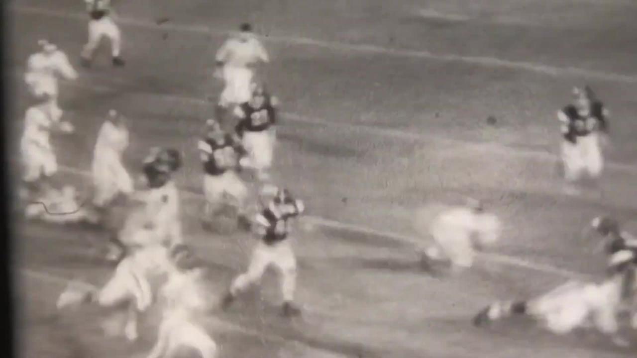 1965 - Berwick Bulldogs vs Danville Ironmen  - Silent B&W Game Clips