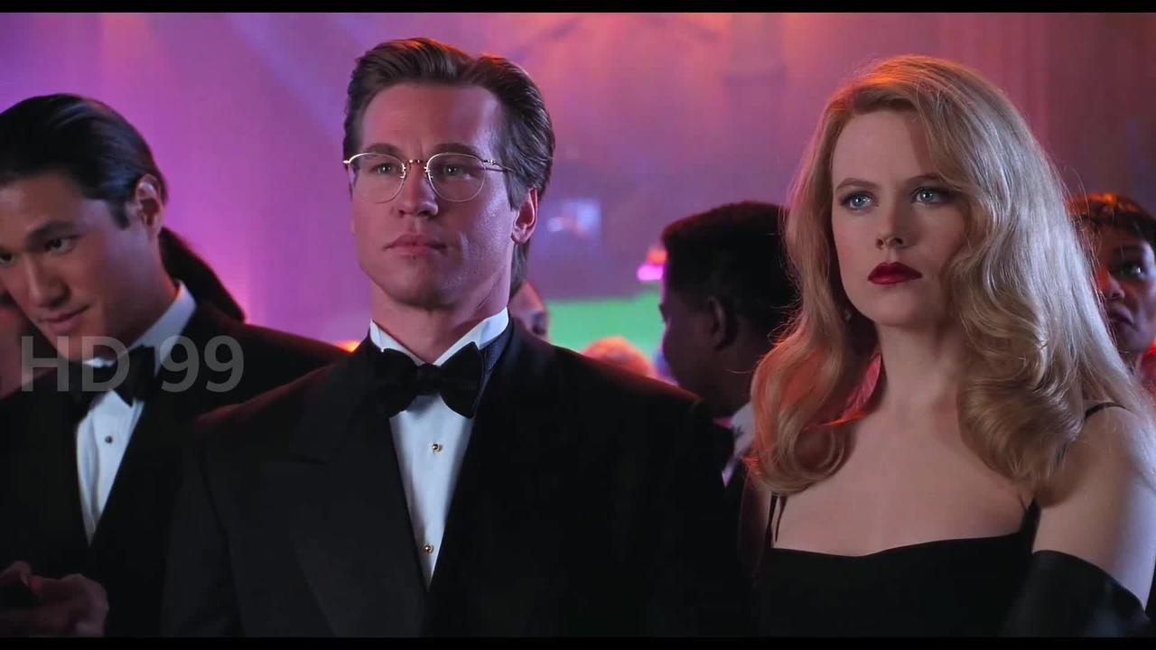 Batman Forever Jim Carrey vs Val Kilmer - black rubber full scene, 4k Full HD 99