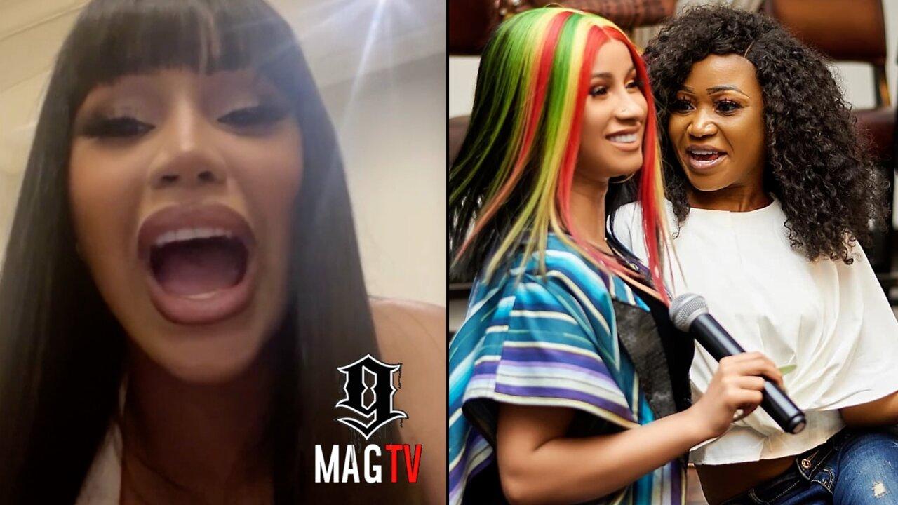 Cardi B On Working With Hot Breath Actress! 🤮