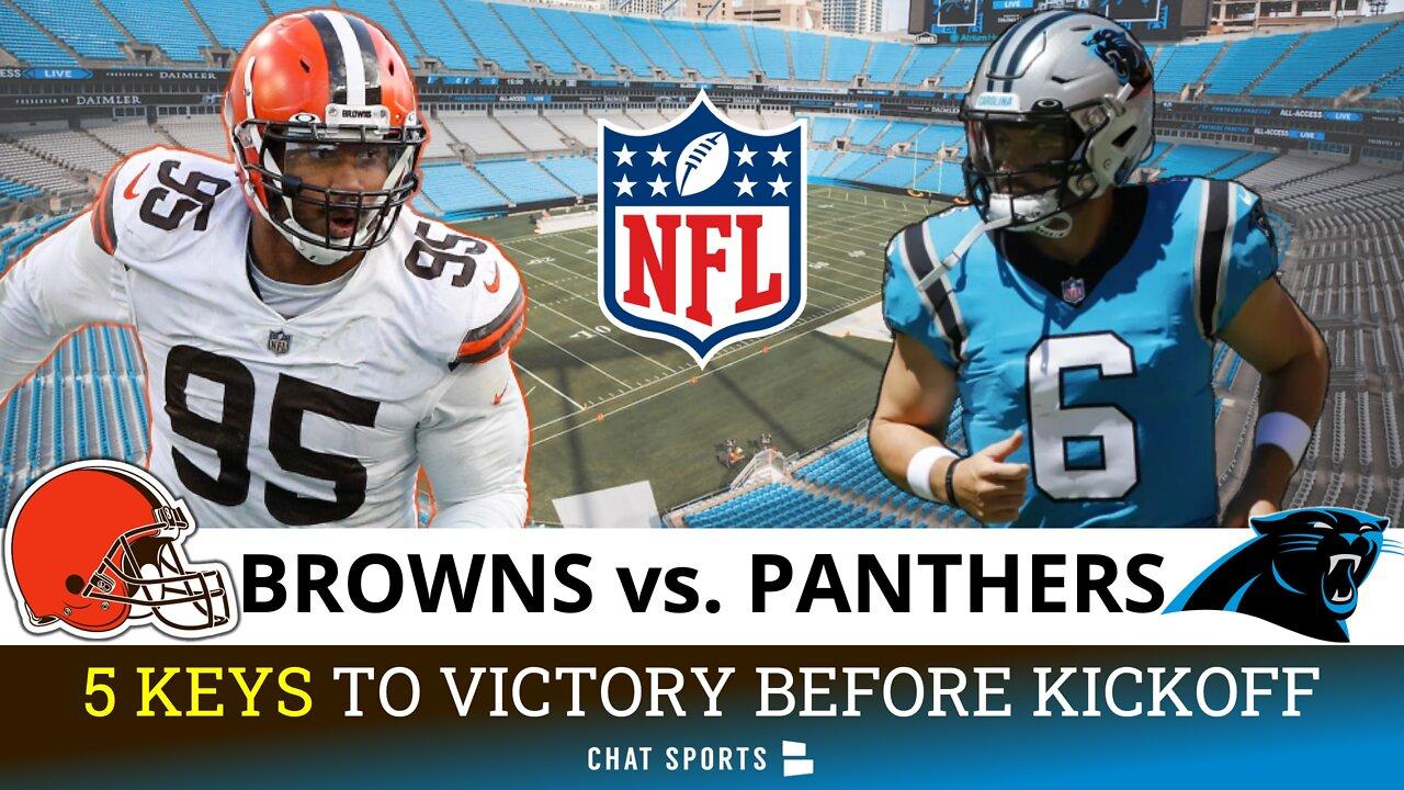 Browns vs. Panthers NFL Week 1 Preview For Baker Mayfield's Revenge Game