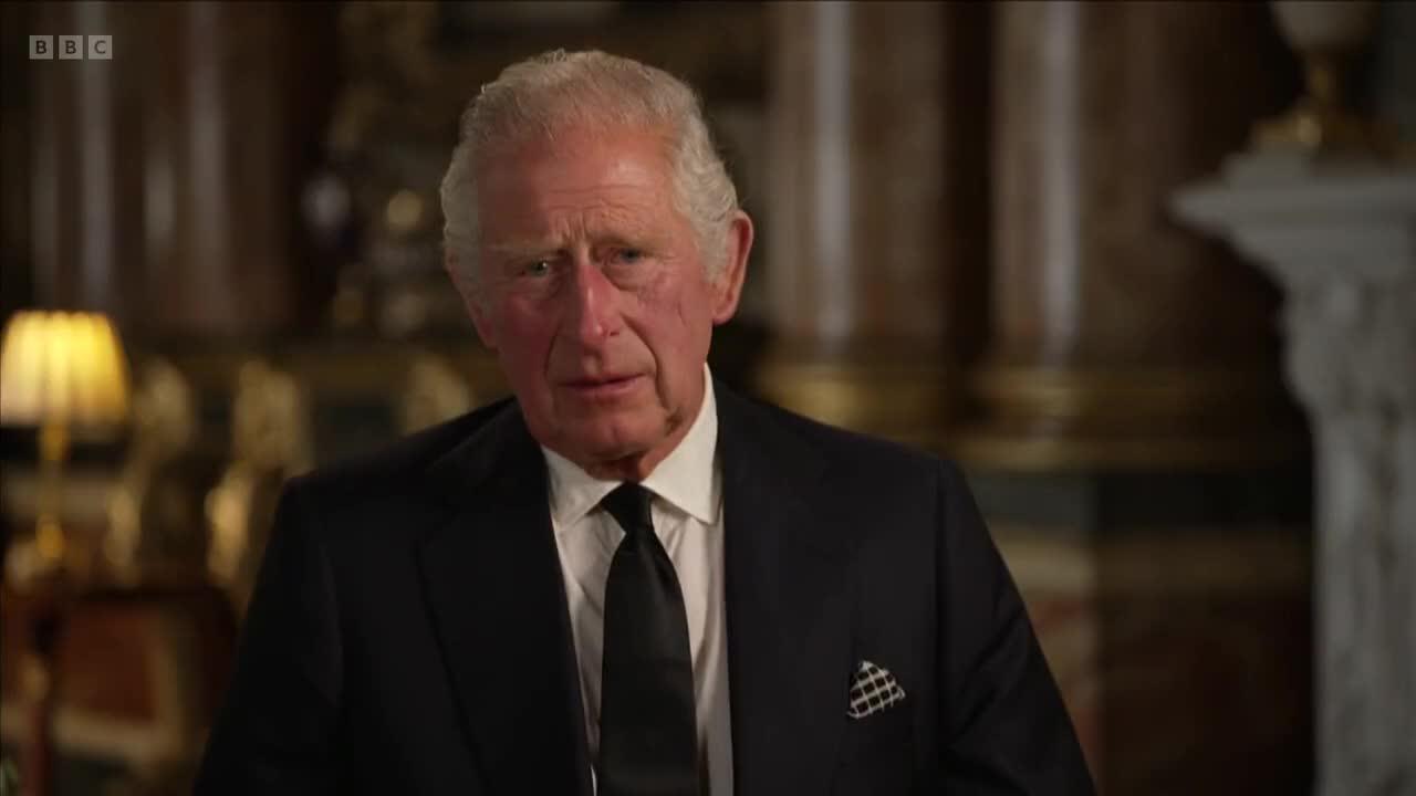 King Charles III makes first address to the UK as sovereign