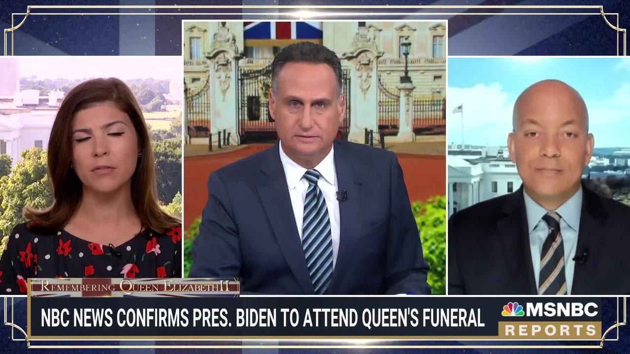 NBC News Confirms Biden Will Attend Queen Elizabeth's Funeral
