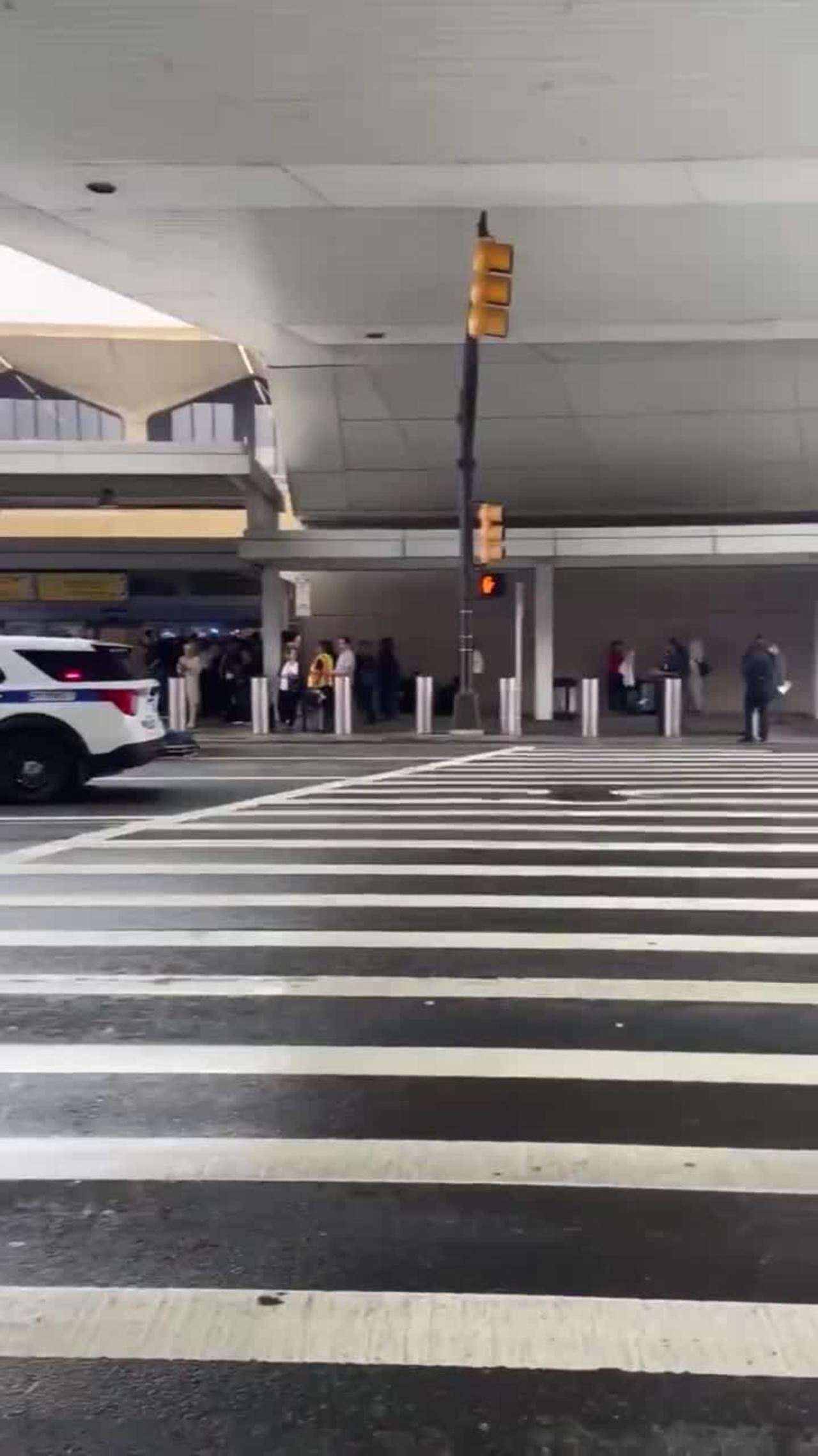 Newark Airport Terminal C Has Been Evacuated for Possible Threat.