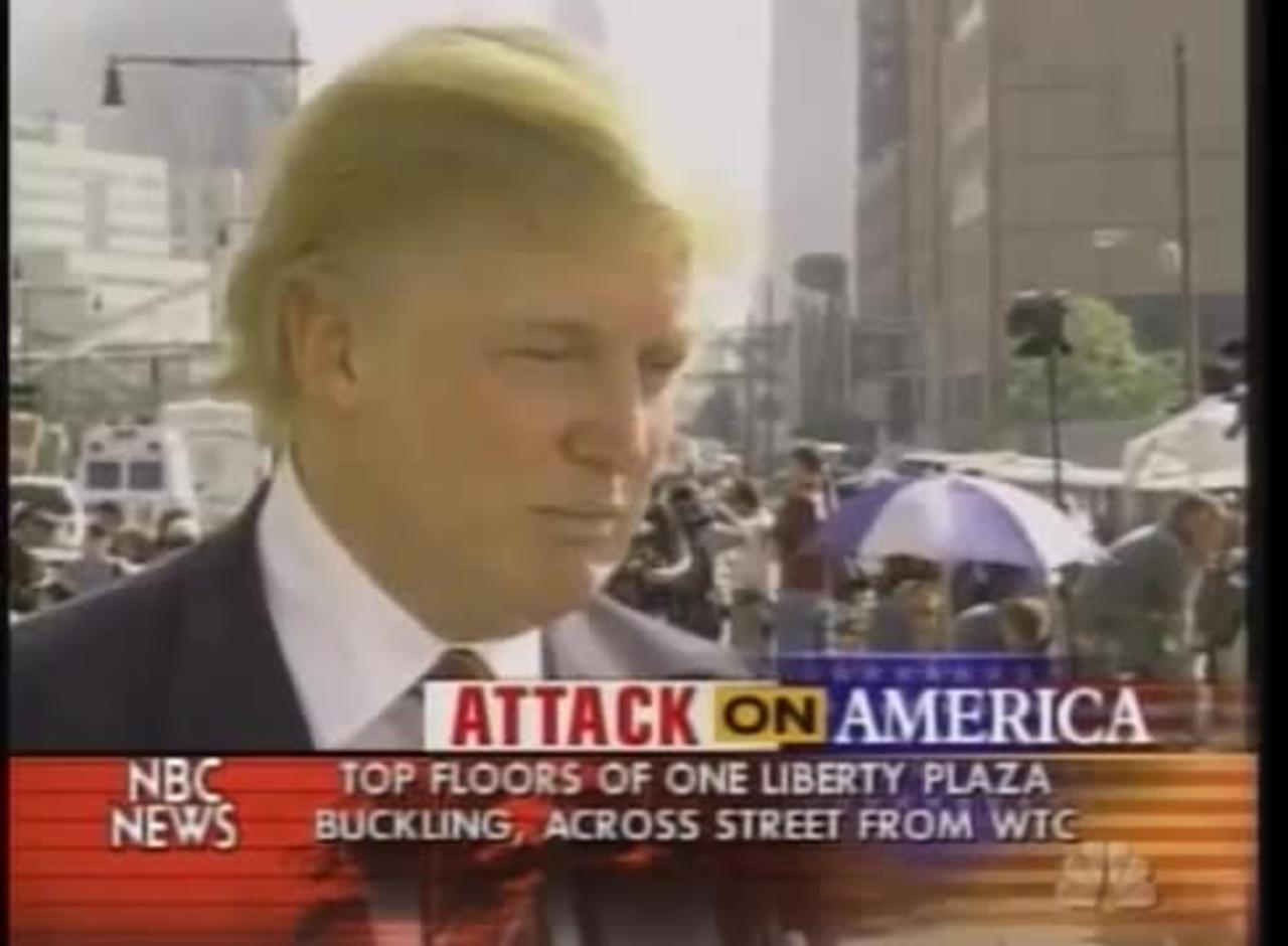 9/13/2001 Donald Trump Interview 2 days after 9/11 at Ground Zero
