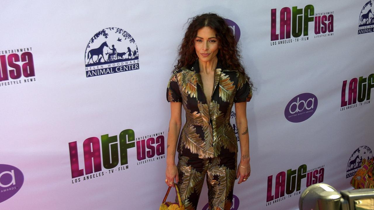 Sarah Shahi 2022 Daytime Beauty Awards Red Carpet