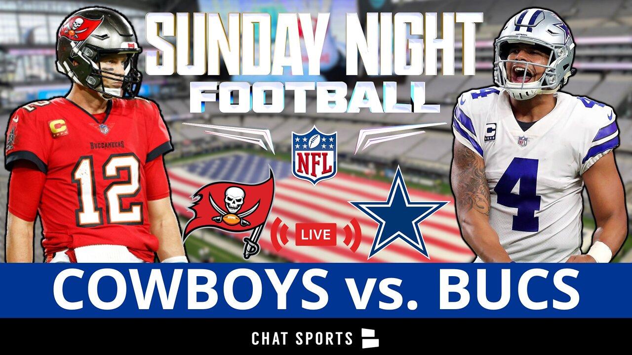 Cowboys vs. Bucs Live Streaming Scoreboard
