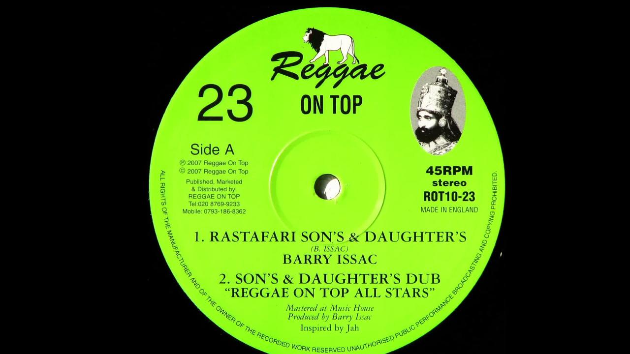 A1-Rastafari Son's & Daughter's A2-Son's & Daughter's Dub B1-Shaka Zulu Horns B2-Horns Dub Cut