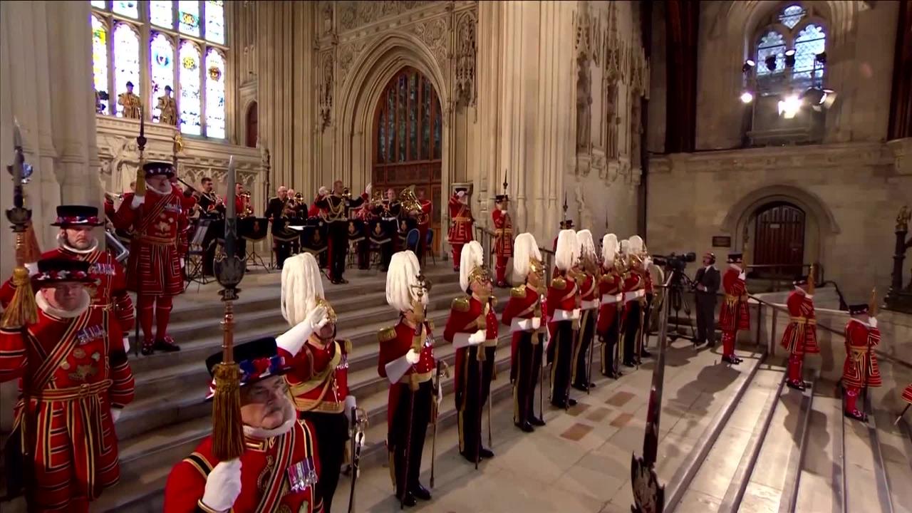 UK lawmakers sing 'God Save the King' to Charles III