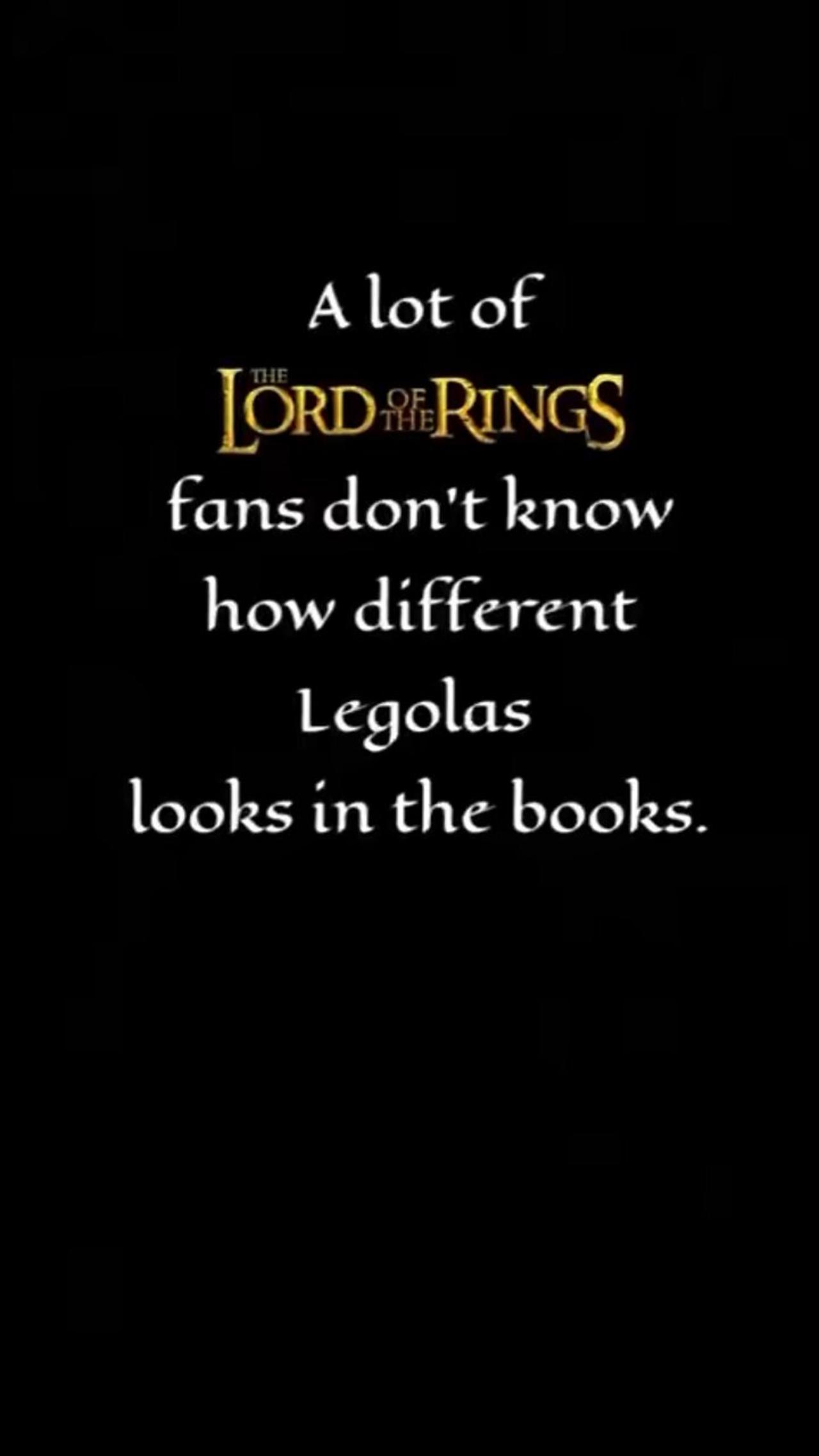 Legolas real look