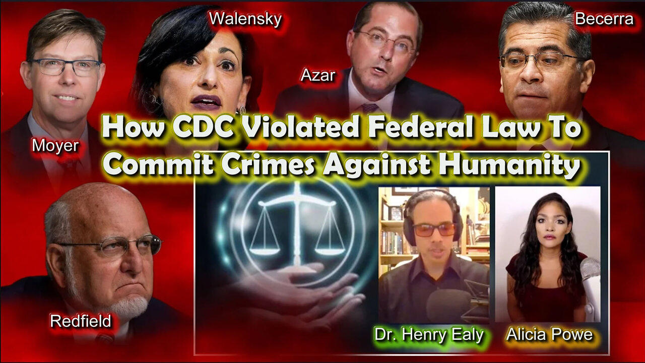2022 SEP 08 Frontline Doctor Reveals How CDC Violated Federal Law to Commit Crimes Against Humanity