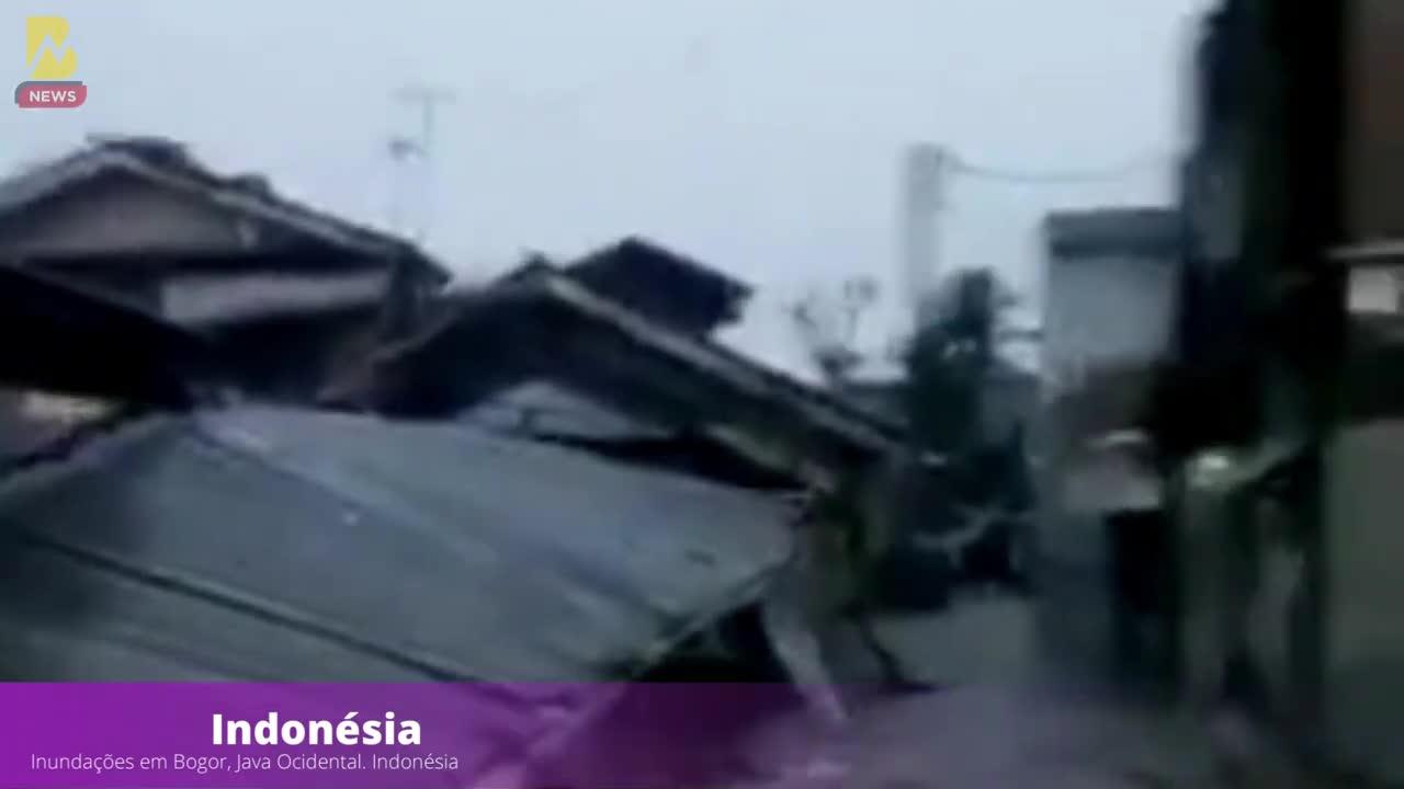 Floods in Bogor, West Java Indonesia