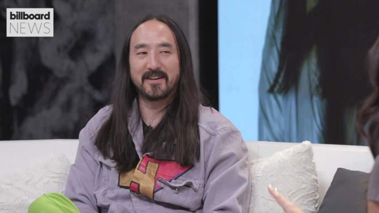 Steve Aoki Talks About His New Album 'Hiroquest', Favorite Collaborations, Trading Cards & More | Billboard News