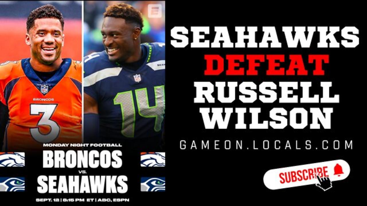 Seahawks STUN Russell Wilson on MNF season opener! Seahawks 17 Broncos 16