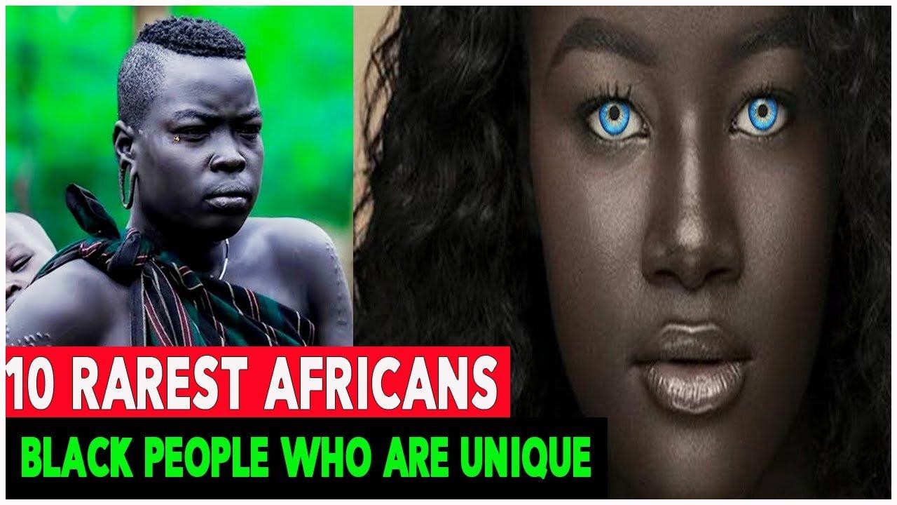 10 Rarest Black People Who are 1 in a Million
