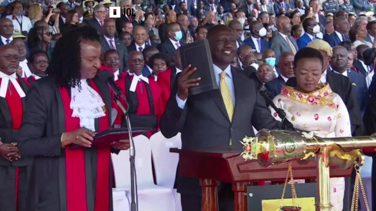 President William Ruto is sworn into power