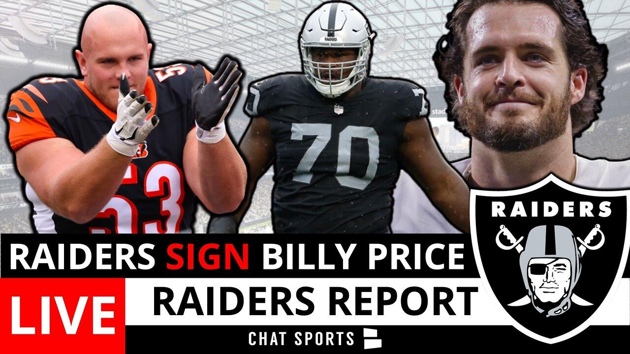 LIVE: Raiders signed an O-Lineman - Find out who!