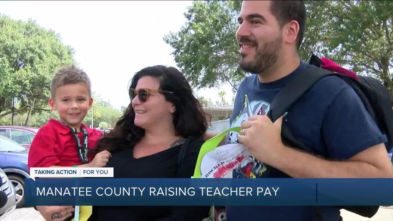 Manatee County's starting salary for teachers among highest in Florida after approval of new contract