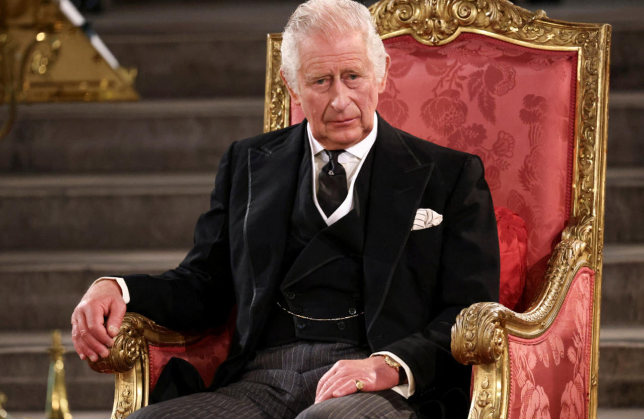 King Charles will walk behind Queen Elizabeth's coffin with Princes William and Harry