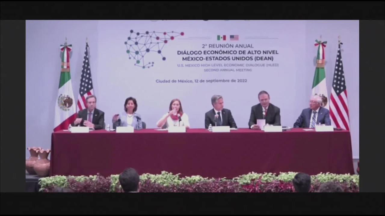 Secretary of State Anthony J. Blinken participates in a joint press availability