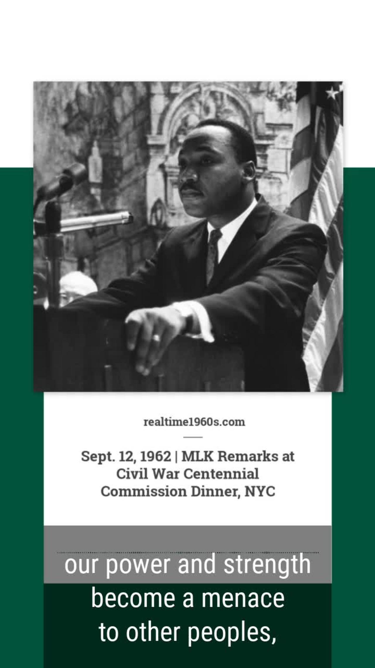 Sept. 12, 1962 - MLK in NYC