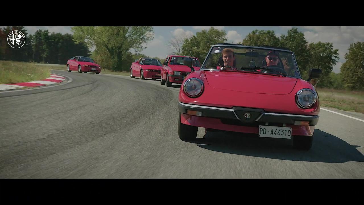The passion of TRIBE DAYS and Alfa Romeo celebrations for the 100th anniversary of Monza
