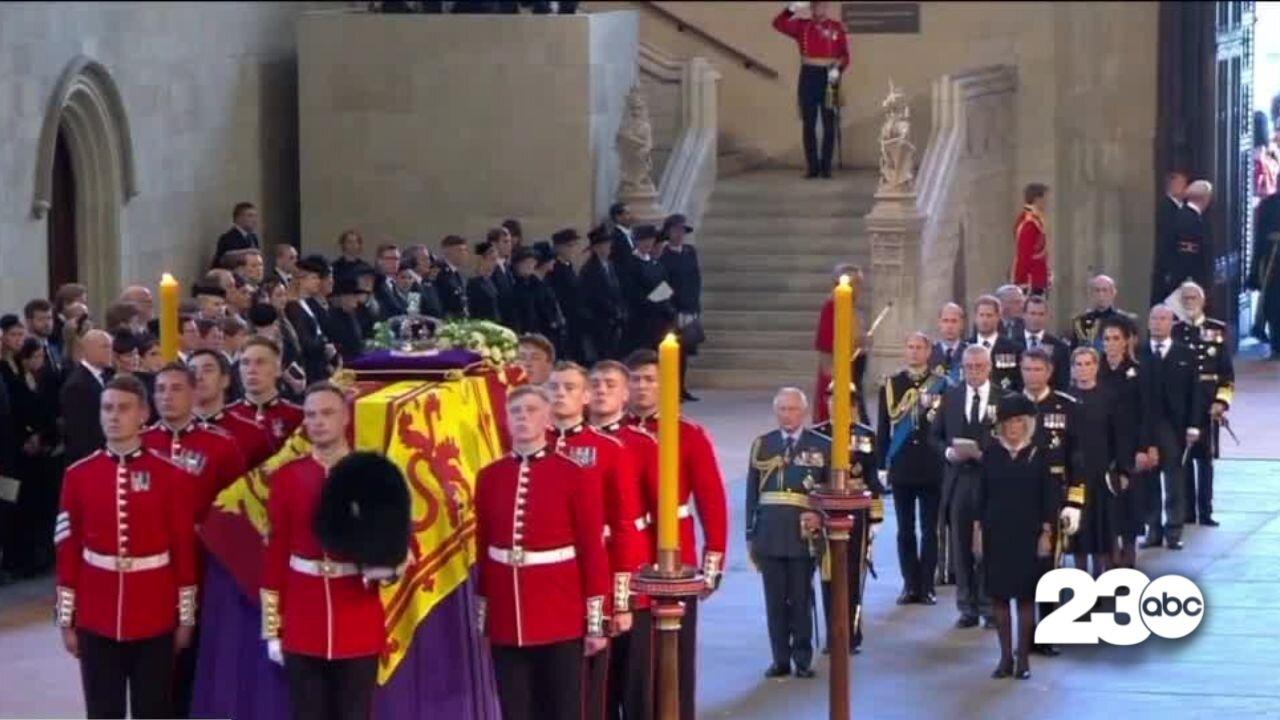 Ceremonies honoring Queen Elizabeth II continue
