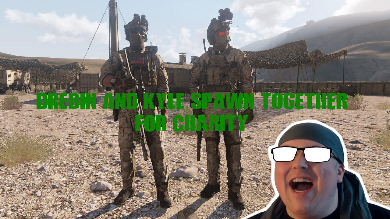 Drebin 692 x SpawnTogether AbleGamers Charity Playing ArmA 3 with Kyle
