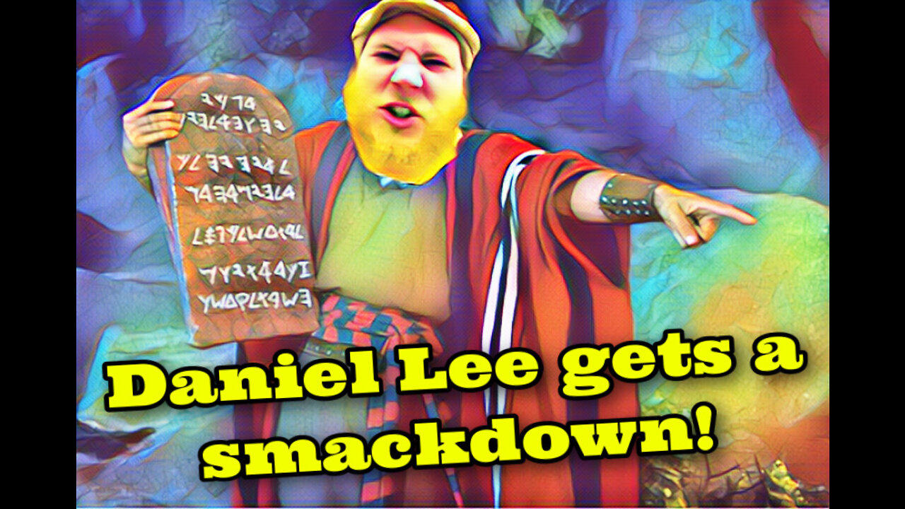 Daniel Lee gets a smackdown…