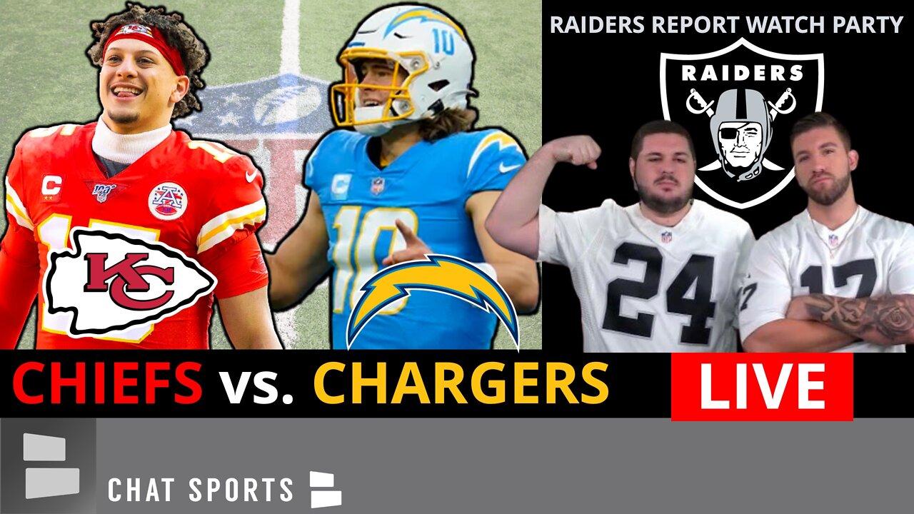 LIVE: Chargers vs. Chiefs Watch Party For Thursday Night Football