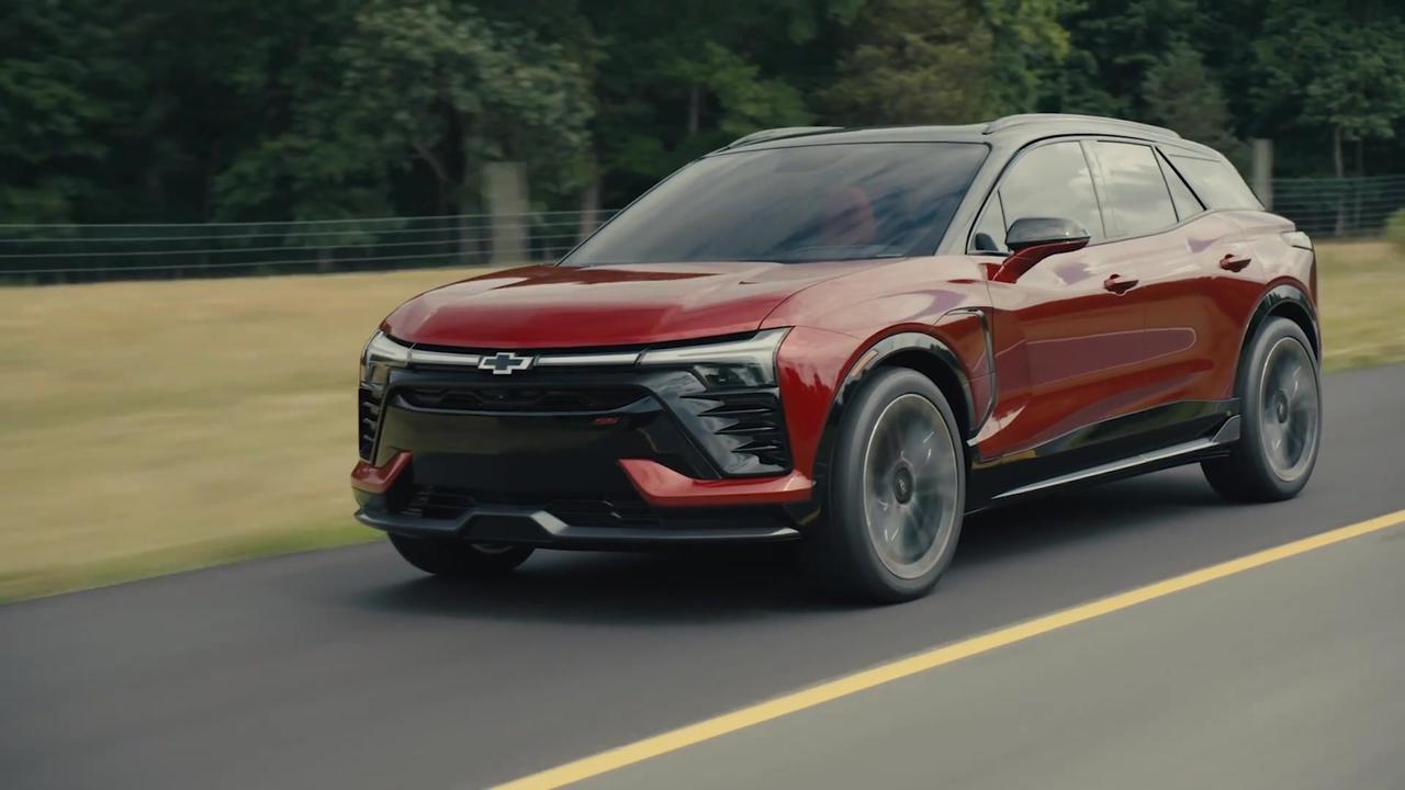 The all-new 2024 Chevrolet Blazer EV Driving Video