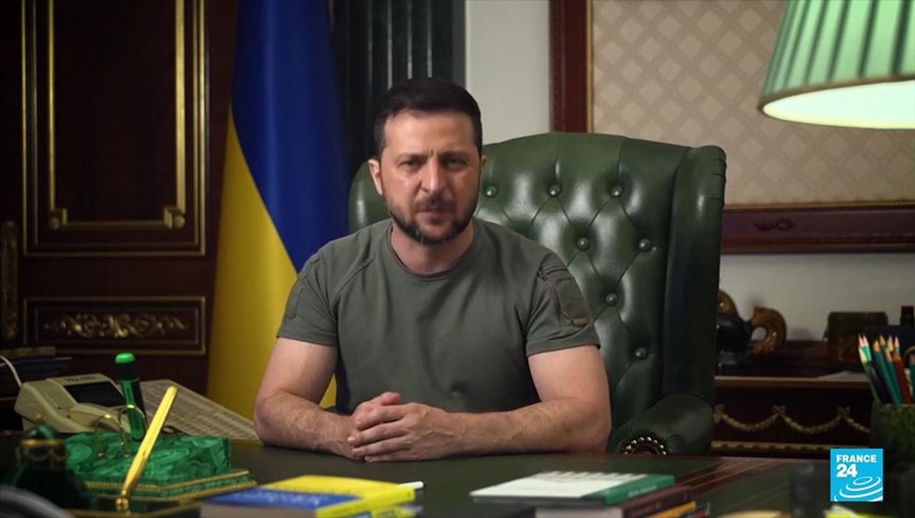 Ukraine's Zelensky says mass grave found near recaptured city
