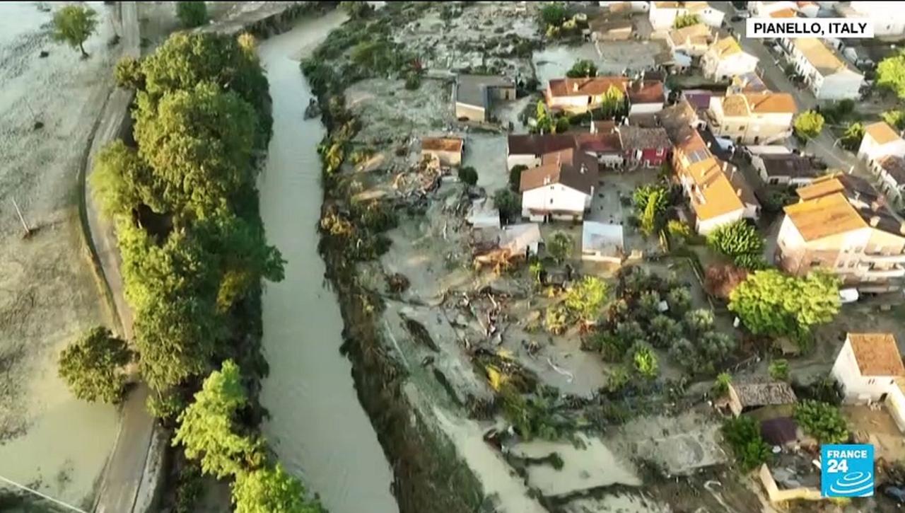At least nine dead as flash floods hit central Italy