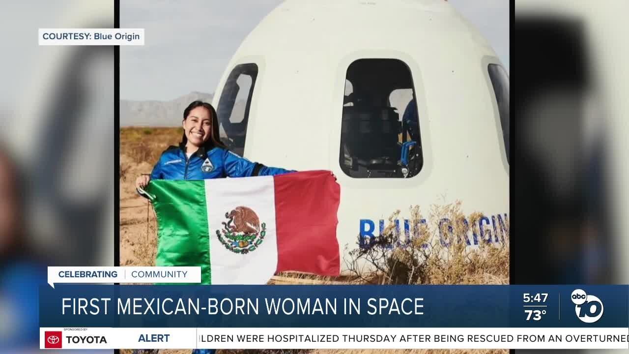First Mexican-born woman in space talks with ABC 10 News