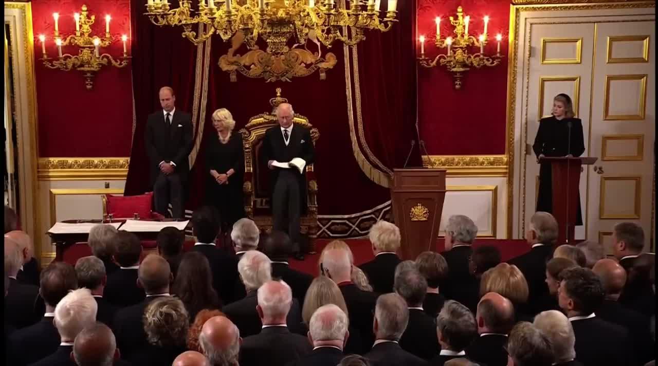 King Charles III proclaimed as King in St James’s Palace _ Historic Ceremony