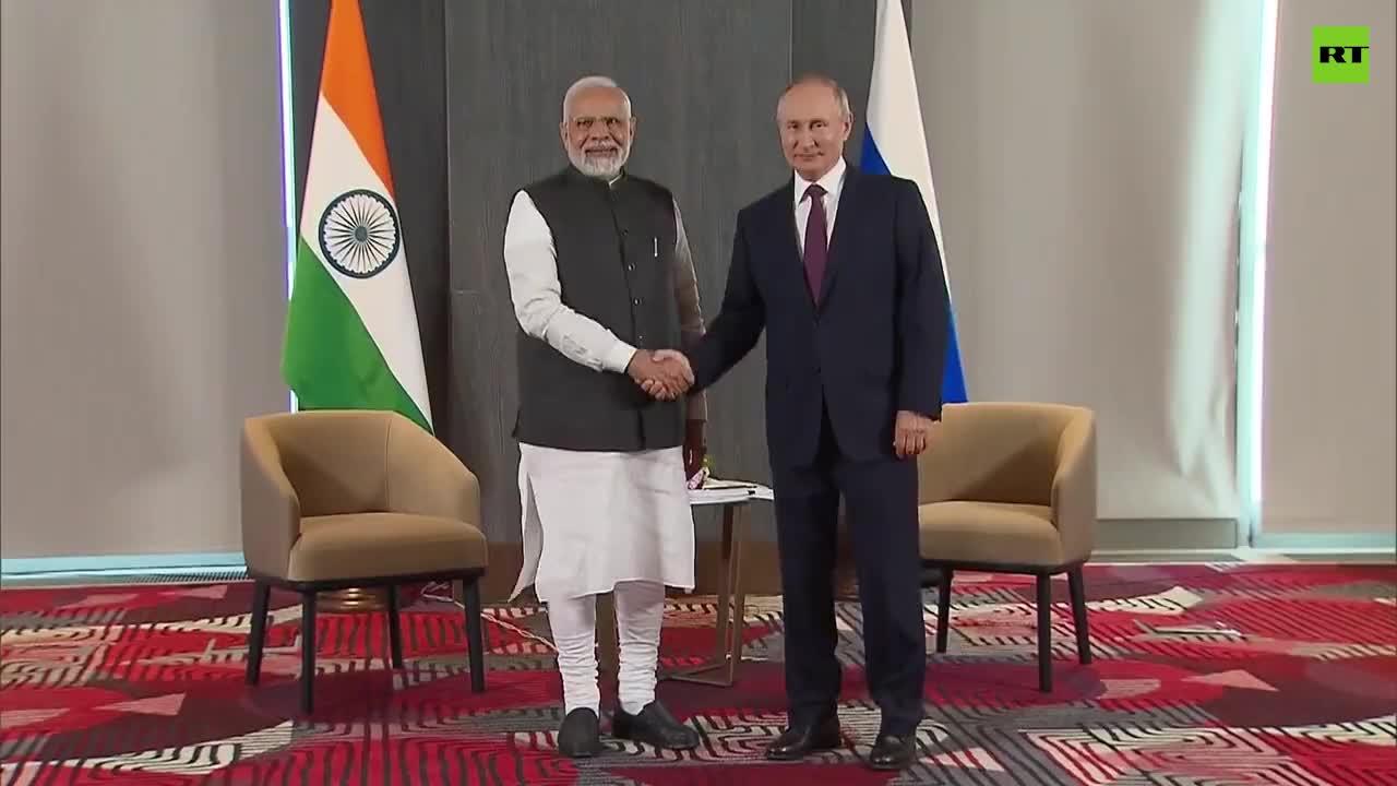 Putin meets Modi ahead of talks at SCO summit