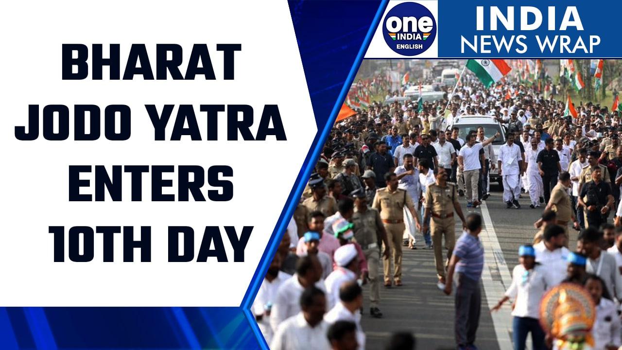 Congress' Bharat Jodo Yatra led by Rahul Gandhi enters 10th Day | Oneindia News *News