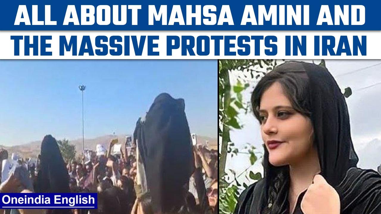 Iran: Protests break out at the funeral of 22-year-old Mahsa Amini | Oneindia news *International