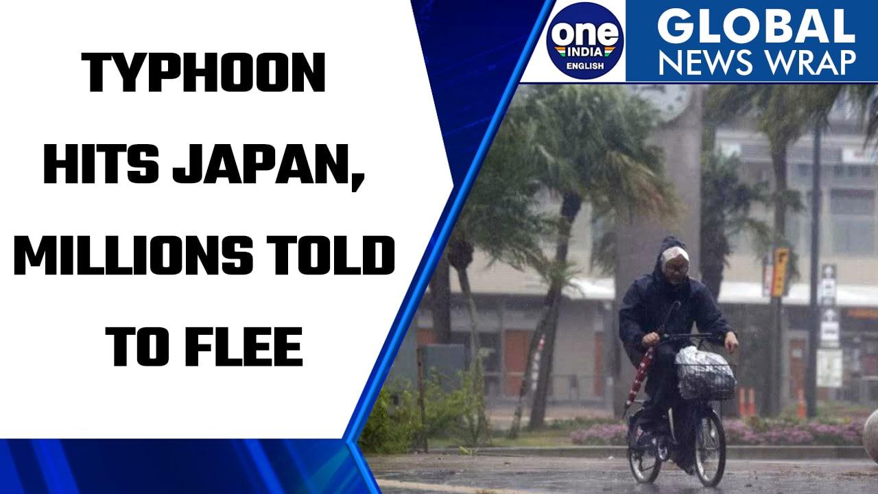 Millions in Japan told to evacuate from Typhoon 'Nanmadol' | Oneindia News *International