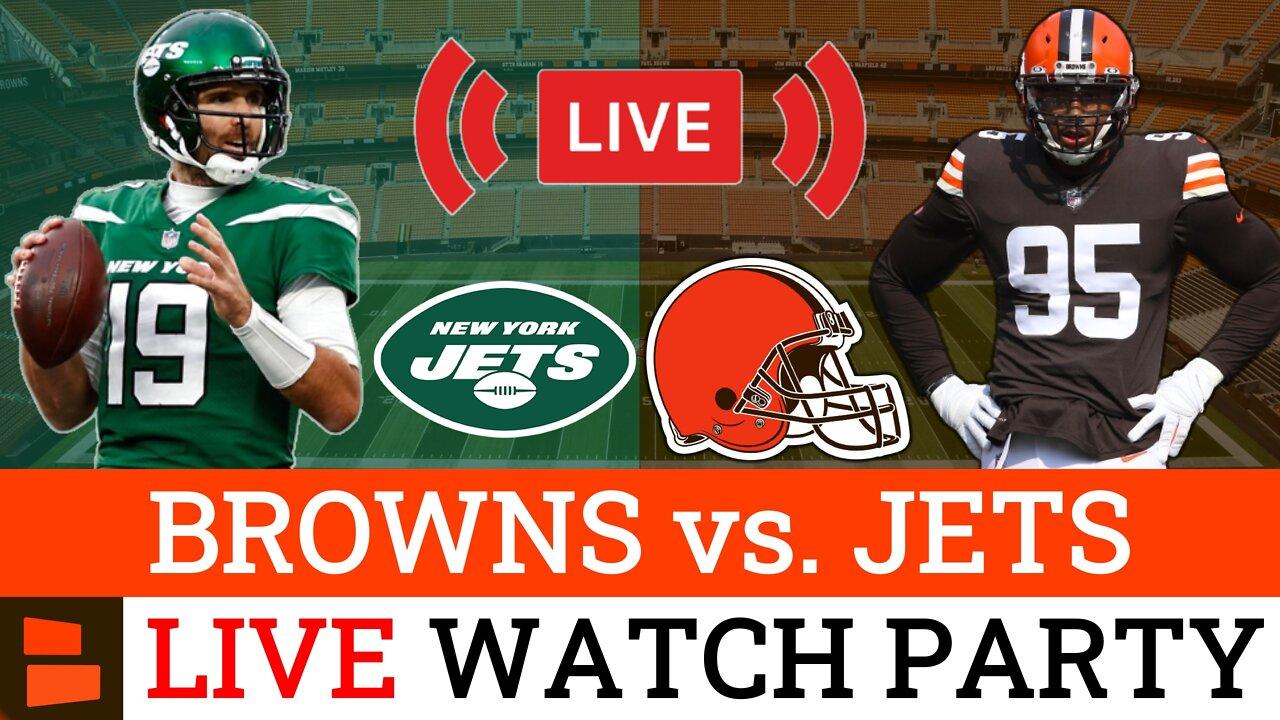 Cleveland Browns vs. New York Jets LIVE Streaming Scoreboard & Free Play-By-Play