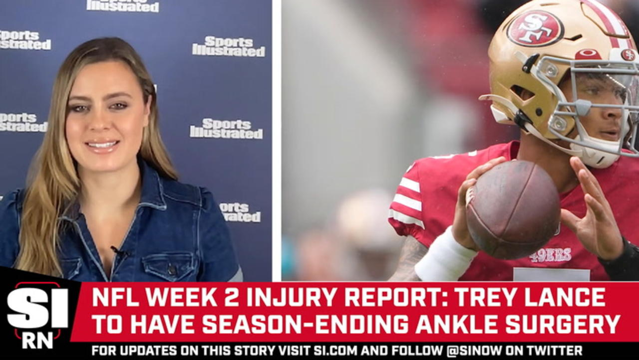 Sunday's NFL Week Two Injury Update