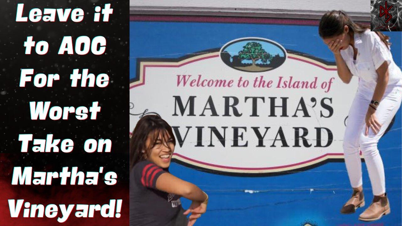 AOC Says DeSantis Committed "Crimes Against Humanity" By Sending Illegals to Martha's Vineyard