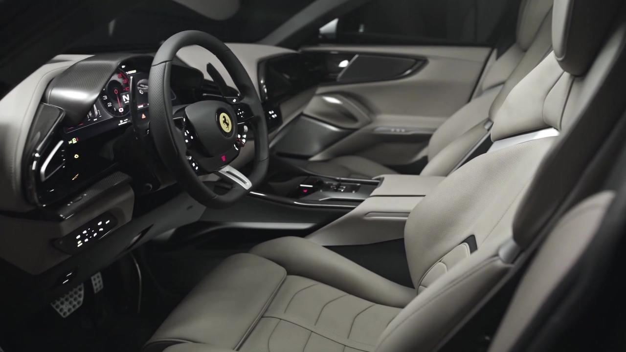 The all-new Ferrari Purosangue Interior Design