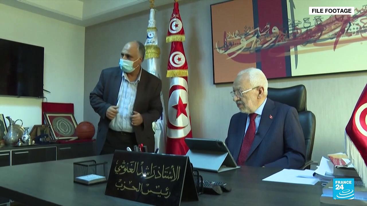Tunisia's anti-terrorism police detain Ennahda leaders
