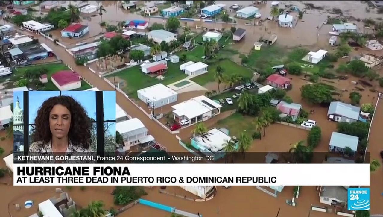 Hurricane Fiona: Over one million people without power in Puerto Rico