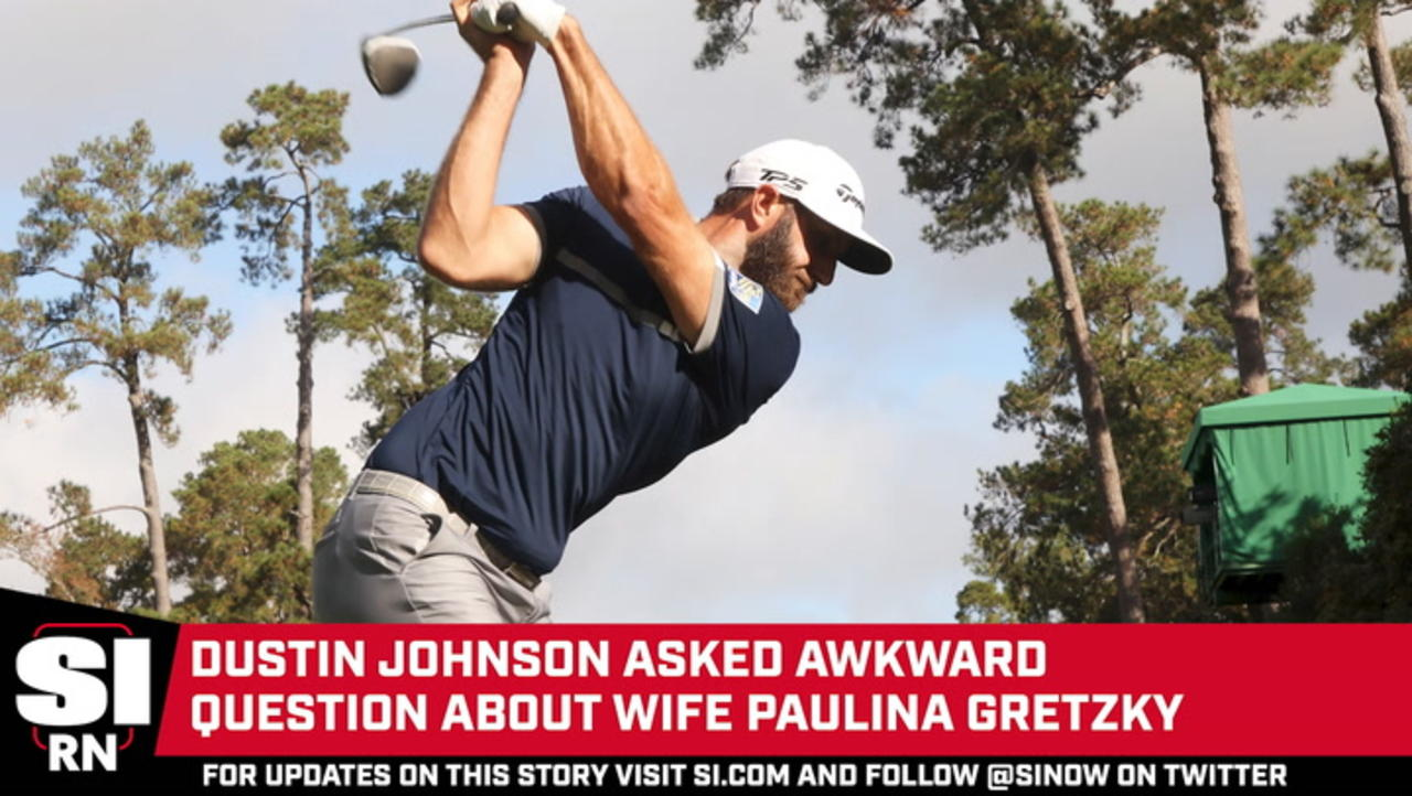 Dustin Johnson Has Interesting Answer to Question About Wife Paulina Gretzky