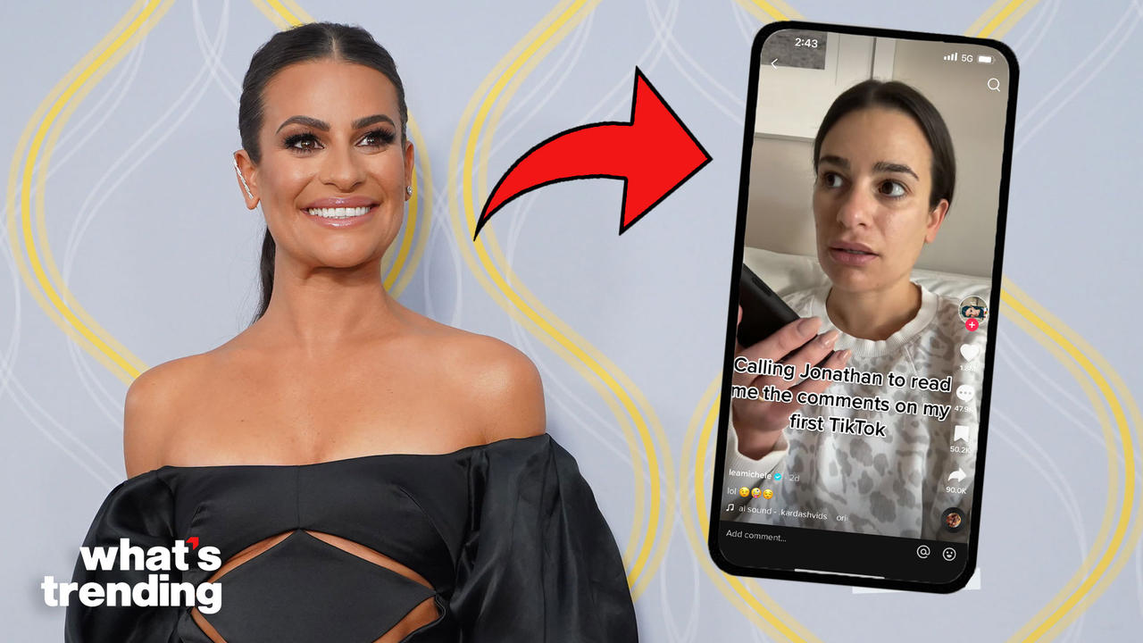 Lea Michele Jokes That She Cant Read In Viral One News Page Video 