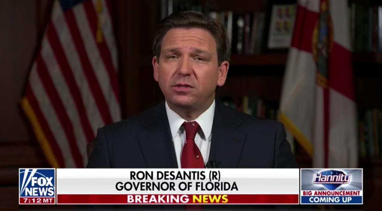 Gov. Ron DeSantis on migrants being sent to Martha's Vineyard: "It was clearly voluntary..."