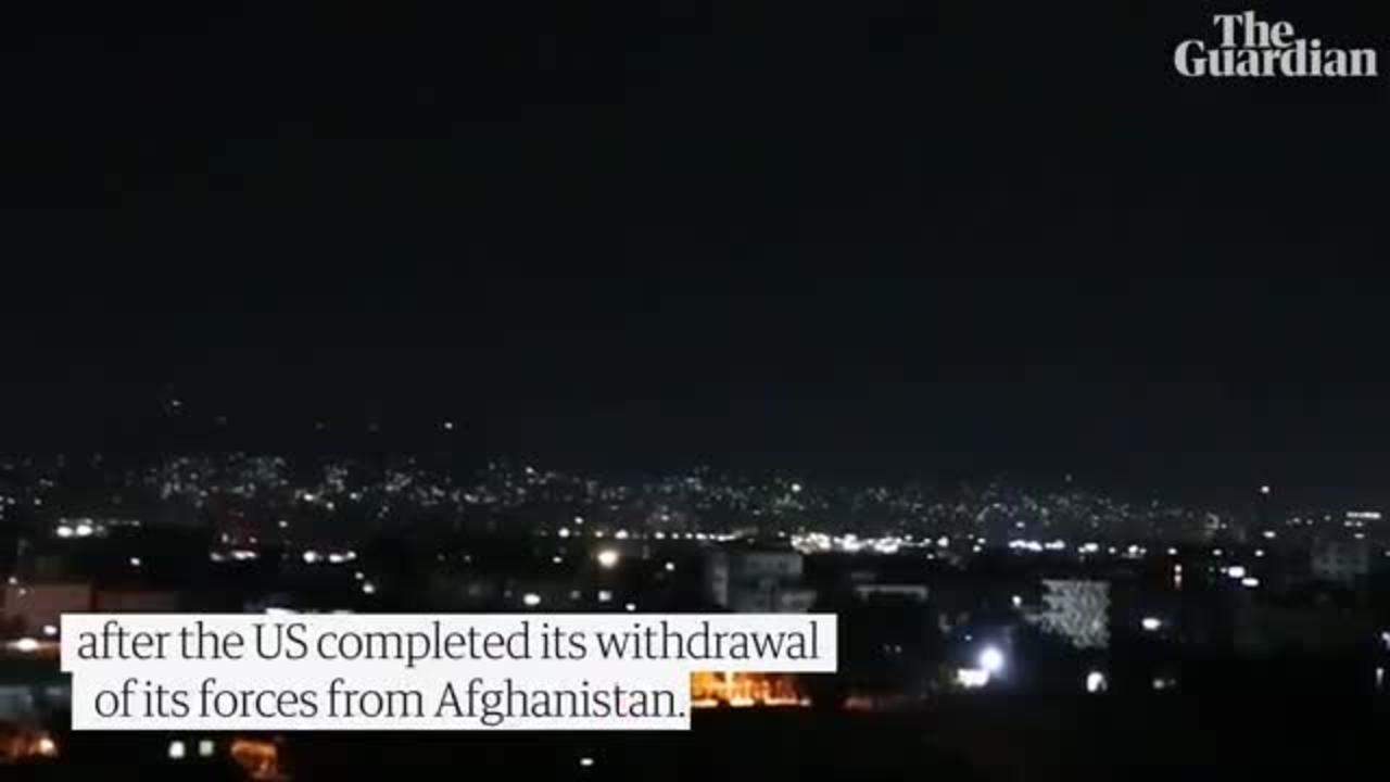 Taliban celebrates US withdrawal from Afghanistan with gun shots over Kabul