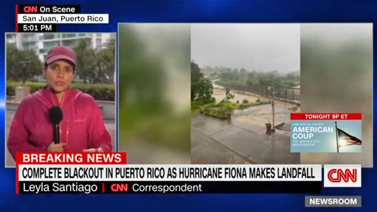 hurricane fiona causes blackout for all of puerto rico
